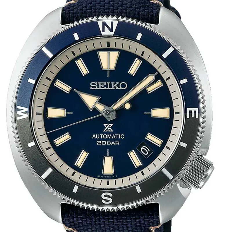 Seiko Prospex Land Tortoise Blue Dial Men's Watch- SRPG15K1